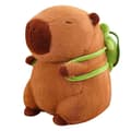 Capybara Plush Toy with Backpack - Cute Cartoon Stuffed Animal