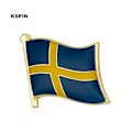 Miniatyrbillede 1 af 2: 10 Sverige Flag Badge Pin Reversnål Flag Broche