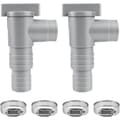 2 st Avstängningsventiler för Pool 32mm Poolunderhåll