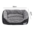 Miniatyrbillede 2 af 5: Hundebed, hundebed til store hunde, vaskbar kæledyrsmadras Behagelig og ventilerende stor hundebed M 58cm*45cm
