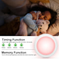 Miniatyrbilde 11 av 11: LED spotter 6 stk med 2 fjernkontroller RGB Design mange farger Hvit