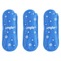Pikkukuva 1 / 2: 3 kpl uudelleenkäytettäviä insuliinin kylmälaukkuja lääketieteellinen geeli kylmäpakkaus kannettava jääpussi nylon jääpussi 17,5 x 6,5 cm