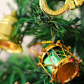 Miniatyrbilde 4 av 4: 1 stk miniatyr juletre og 2M/2,18 meter trådglitter