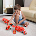 Miniatyrbilde 3 av 3: Lynet McQueen Jackson Storm Mack Onkel Lastebil Metallbil Julegave McQueen
