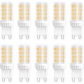 G9 LED-lampa 5W 4000K Neutralvit - 10-pack för inomhusbelysning