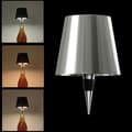 Trådlös LED-flasklampa för vin (Silver) Silvrig Silvrig Silvrig