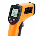 Miniatyrbild 3 av 5: Icke-mänsklig infraröd termometer digital laser infraröd temperatur -50~380℃