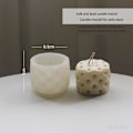 Miniatyrbillede 1 af 6: Lysformer Lys Stearinlys DIY Støbeforme i Silikonform lz22103 sofakrakk