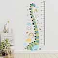 Miniatyrbild 5 av 5: Dinosaurieväggdekaler med måttband, väggdekoration