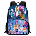 K-Pop Demon Hunter Ryggsäck med Matlåda & Pennfodral för Skolan-FA- TDKH0011