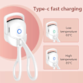 Pikkukuva 4 / 8: Lämmitet ripsetangot USB-lataus sähköinen ripsetangot Pink 120mAh White
