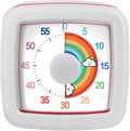 Visual Timer for Kids Adults, 60-Minute Countdown Timer for Classroom, Kitchen, Office, Pomodoro Timer Time Management Tool for Toddlers ADHD (White)[GPA]