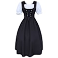 Pikkukuva 1 / 5: Naisten Oktoberfest-asu Baijerilainen oluttyttö Dirndl Tavern Maid -mekko Uusi V 4XL