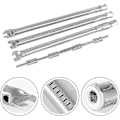 Miniatyrbilde 1 av 4: Weber Spirit 300-serien BBQ Gassgrill Erstatningsrørbrenner Kit - 46cm Rustfritt Stål Brenner 69787