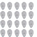Miniatyrbild 1 av 5: TENS/EMS-enhet 20 Snap Tens-enhetselektrodplattor Stora Premium