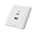 USB Type C -seinälaturi kahdella portilla[GPA] D