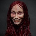 Miniatyrbild 6 av 8: Movehii Halloween Latex Mask, realistiska läskiga Halloween kostymtillbehör för Halloweenfest Karneval Cosplay rekvisita