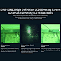 Miniatyrbild 4 av 5: IC Solcellsdriven Automatisk Mörkande Svetshjälm för Svetsning, Skärning och Plasma i 1 st