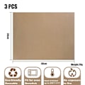 Miniatyrbild 6 av 6: 3-pack 30*40 cm non-stick ark för värmepress, ugnsbeskyddare, resistent cr...