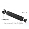 Miniatyrbilde 3 av 11: MTB Grep Sykkelstyre Grep SVARTE black