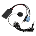 Miniatyrbillede 8 af 8: Bluetooth 5.0 AUX IN-kabel 3,5 mm stik ISO 8Pin 7 607 897 093 Håndfri mikrofonerstatning til Bora til Blaupunkt 0.1