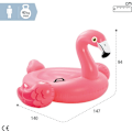 Miniatyrbillede 3 af 3: Dobbelt flamingo badering voksen vand oppustelig mount fortykket overdimensioneret børns flydende seng