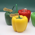Miniatyrbillede 4 af 6: Lysformer Lys Stearinlys DIY Støbeforme i Silikonform chili