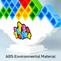 Miniatyrbild 3 av 5: 48 st Tetra Tower Balans Staplingsblockspel, Brädspel för 2 spelare+ Familjespel Multicolor