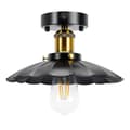 Miniatyrbild 1 av 5: 12V RV Vintage Ceiling Light (1E26 Bulb Included), 3000K 12 Volt RV Light with On/Off Switch