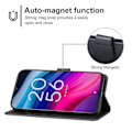 Miniatyrbillede 4 af 5: Til TCL 505 Læder Telefoncover (YJD) Black