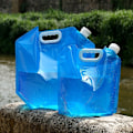 Miniatyrbild 2 av 6: Vattendunk plastdunk vattendunk vatten dunkar vattenpåse 5l blå