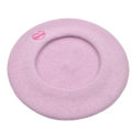 Miniatyrbillede 5 af 5: Barbie Rosa Beret Hue Kvindes Uld Beanie Kunst Hat Vinter Varmt
