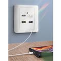 Pikkukuva 3 / 4: USB Type C -seinälaturi kahdella portilla[GPA] C
