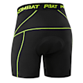 Pikkukuva 2 / 5: Miesten 3D-pehmustetut MTB-pyöräilyhousut hengittävät Musta-Vihreä Black-Green 2XL
