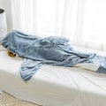Miniatyrbillede 2 af 4: Hajformet fleece-hættetrøje Haj-fleece Superblød hyggelig flannel-hættetrøje Haj-sovepose Haj-onesie-fleece Haj-hale Bærbar fleece-fleece Sha XL