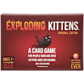 Miniatyrbillede 1 af 5: Exploding Kittens - Kortspil | Familievenligt Festspil | Russisk Roulette | Engelsk | Alder 7+ | 2 til 5 Spillere
