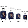 Miniatyrbilde 2 av 5: Reisekoffertbeskytter Veske Bagasje Reisekoffertbeskytter Passer for 18-32 Tommers Reisekofferter Katt B Cat B S