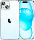 Clear TPU Case för iPhone 15, Slim Soft Transparent Stötsäkert Skal, Tunt Lättviktigt Skyddsskal[GPA]