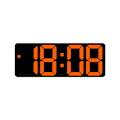Miniatyrbillede 1 af 5: Stort digitalt bordur med stort display, store tal, let at bruge, 12/24 timer til lager, garage, stue