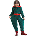 Pikkukuva 3 / 5: Korallifleece vanhempi-lapsi joulupuku Cosplay Lapset Children M