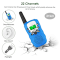 Miniatyrbilde 4 av 4: Walkie talkies for barn 3-pakke, 2-veis radioleker for gutter og jenter