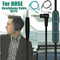 Miniatyrbillede 7 af 10: Udskiftnings lydkabel til BOSE QC25 black