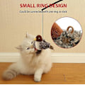 Miniatyrbilde 4 av 5: Simulert Kvitrende Fugl, Katt Leke for Innekatter, Interaktiv Katt Leke med Ekte Kvitrende Fugl Elektronisk Lyd, Kattfjærleker