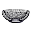 Miniatyrbilde 1 av 5: Metall netting fruktkurv for kjøkkenbenken, svart dekorativ borddekor...