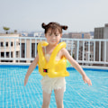 Miniatyrbild 6 av 7: Simväst, Uppblåsbar Pool Floats Simring Gul yellow M