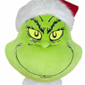 Miniatyrbild 3 av 4: Jul Grinch docka dekorationer 23,6 tum stor plyschdocka juldekoration presenter till jul