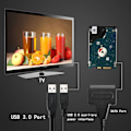 Miniatyrbillede 3 af 10: Adapterkabel USB 3.0 til SATA 2.0 20CM 2.0 20cm