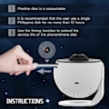 Miniatyrbilde 5 av 5: Stjerneprojektor, Planetarium Galakseprojektor for soverom, Nattlys Barn Ad...