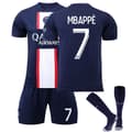Paris Saint-Germain Fodboldtrøje til Børn 22-23 Nr. 7 Mbappe No.7 No.7 18