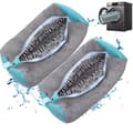 2-Pack Shoe Laundry Bag, Zippered Wash Bag, Reusable Laundry Bag for Shoes – 360° Full Coverage Cleaning, for Washing Machine and Dryer B
